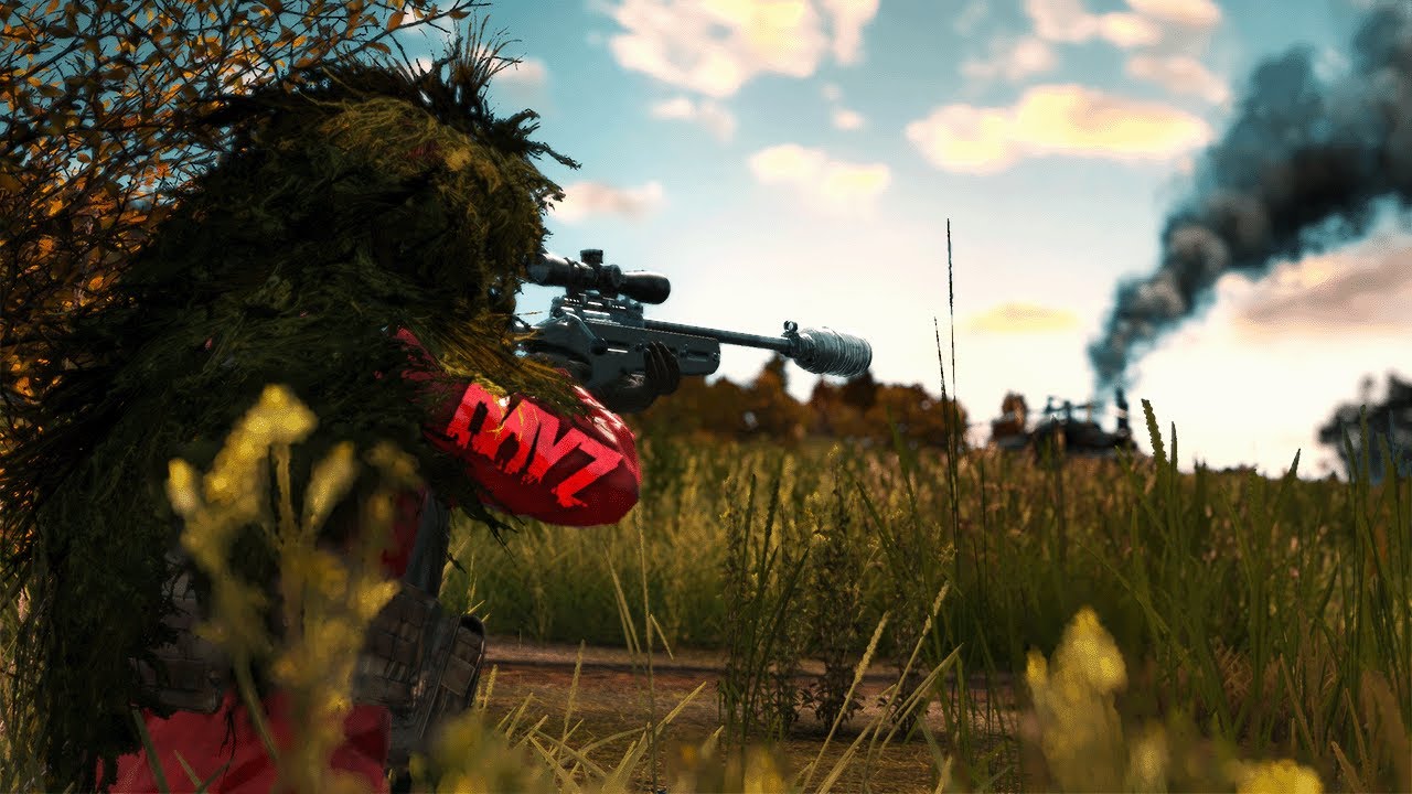 Samotny Ghillie Snajper na Oficjalnych Serwerach DayZ
