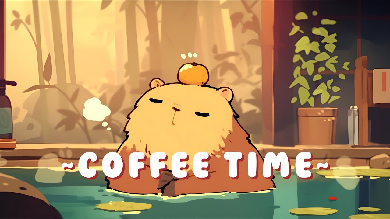 24/7 Capybara Lofi Beats | Relaxing Jazz Hop Collection 🦫 🎮 ☕ | Continuous Mix