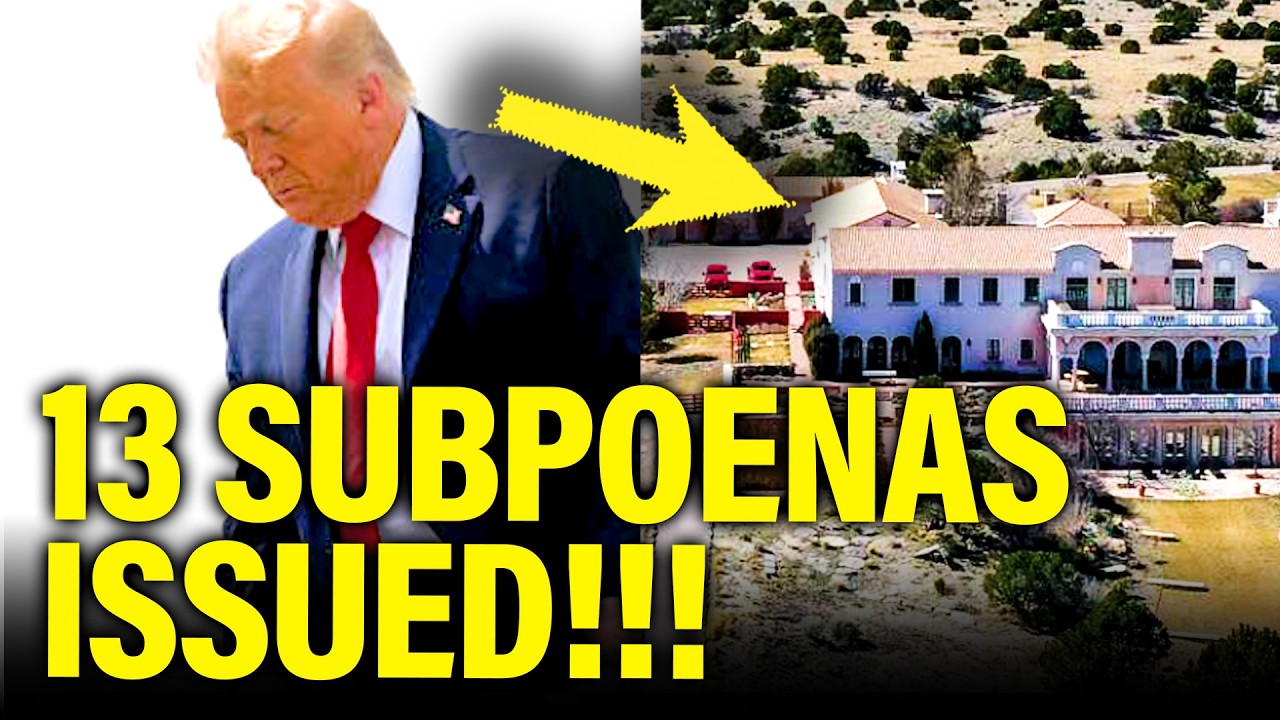 Trump PANICS as INVESTIGATORS SUBPOENA for BURIED BODIES at EPSTEIN RANCH?!?!