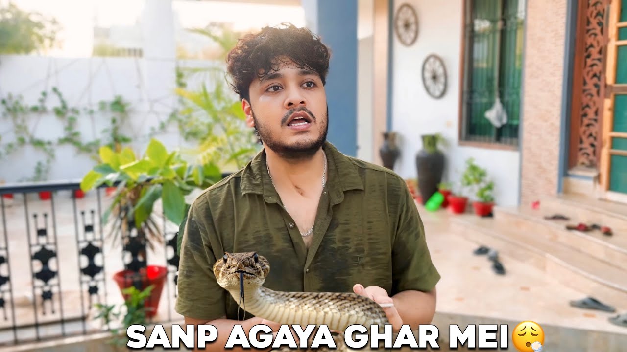 GHAR MEI SANP AGAYA🐍| MARTY HOWEY DOG KO BACHA LIA😍