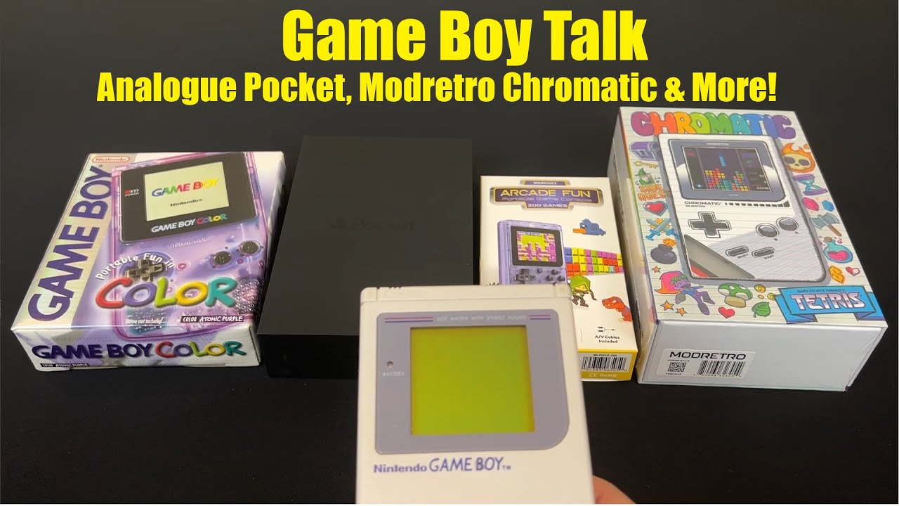 Game Boy Talk: Modretro Chromatic, Analogue Pocket and More!
