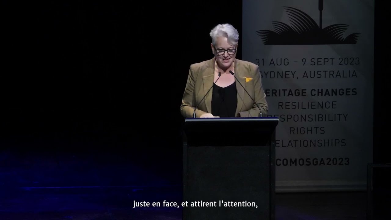 The Hon. Penny Sharpe, MLC, NSW Minister for Heritage