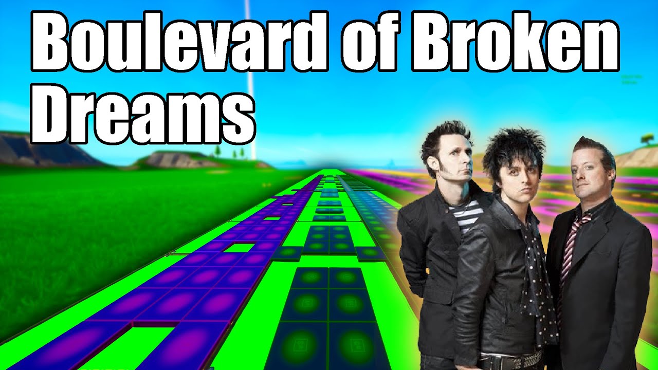 Green Day - Boulevard of Broken Dreams (Fortnite Music Blocks) - With Code