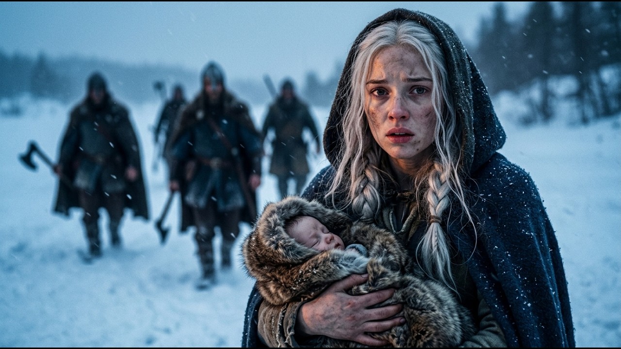 The pack chased her away because she had saved a cub they didn't know it was pup from the Alpha King