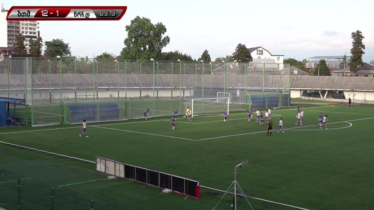 საქართველოს ქალთა ეროვნული ლიგა.ქვედა ჯგუფი მე -  1 ტური          ბათუმი - ნორჩი დინამო