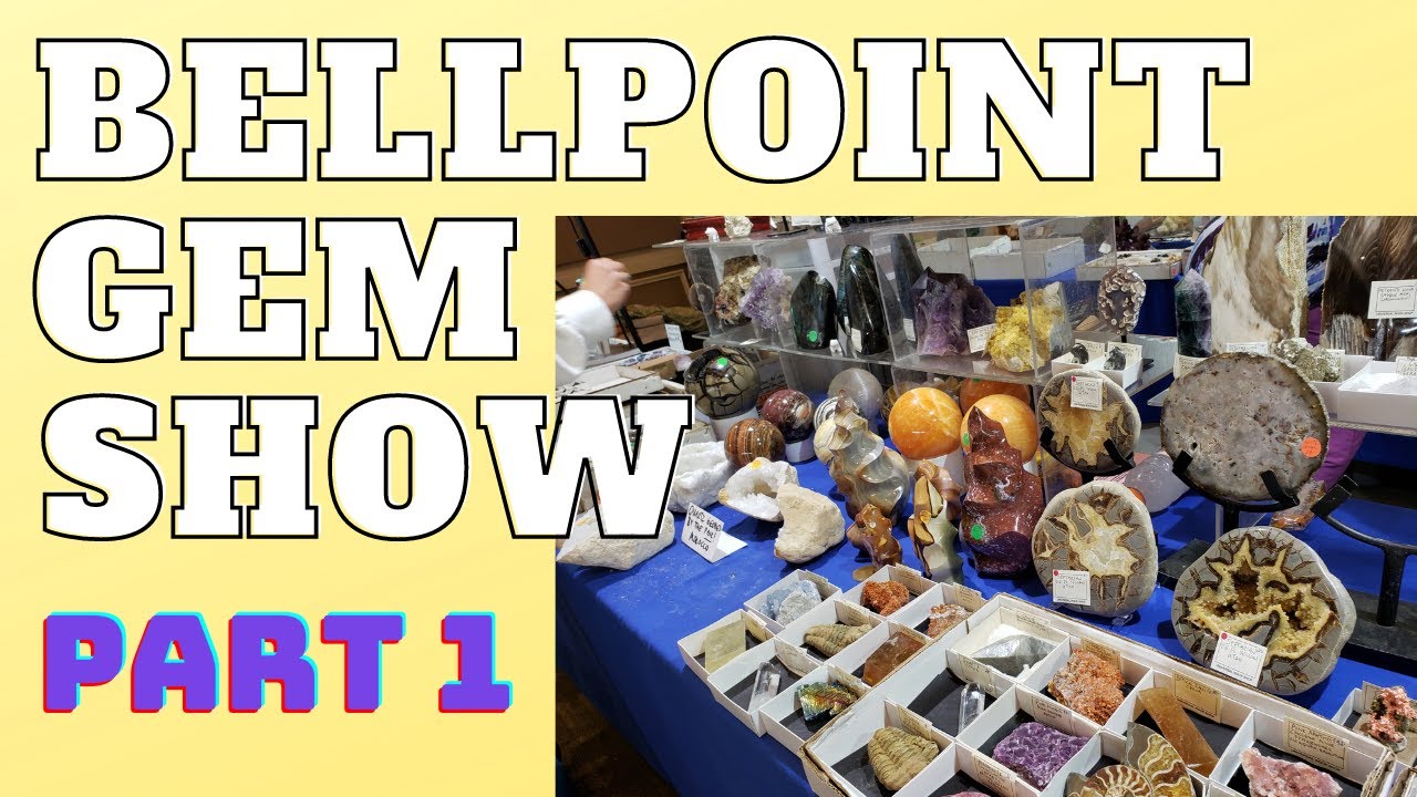 (Part 1) Bellpoint Gem Show Cartersville GA Nov. 2020 Natural Stone, Fossils, Mineral Specimens Etc