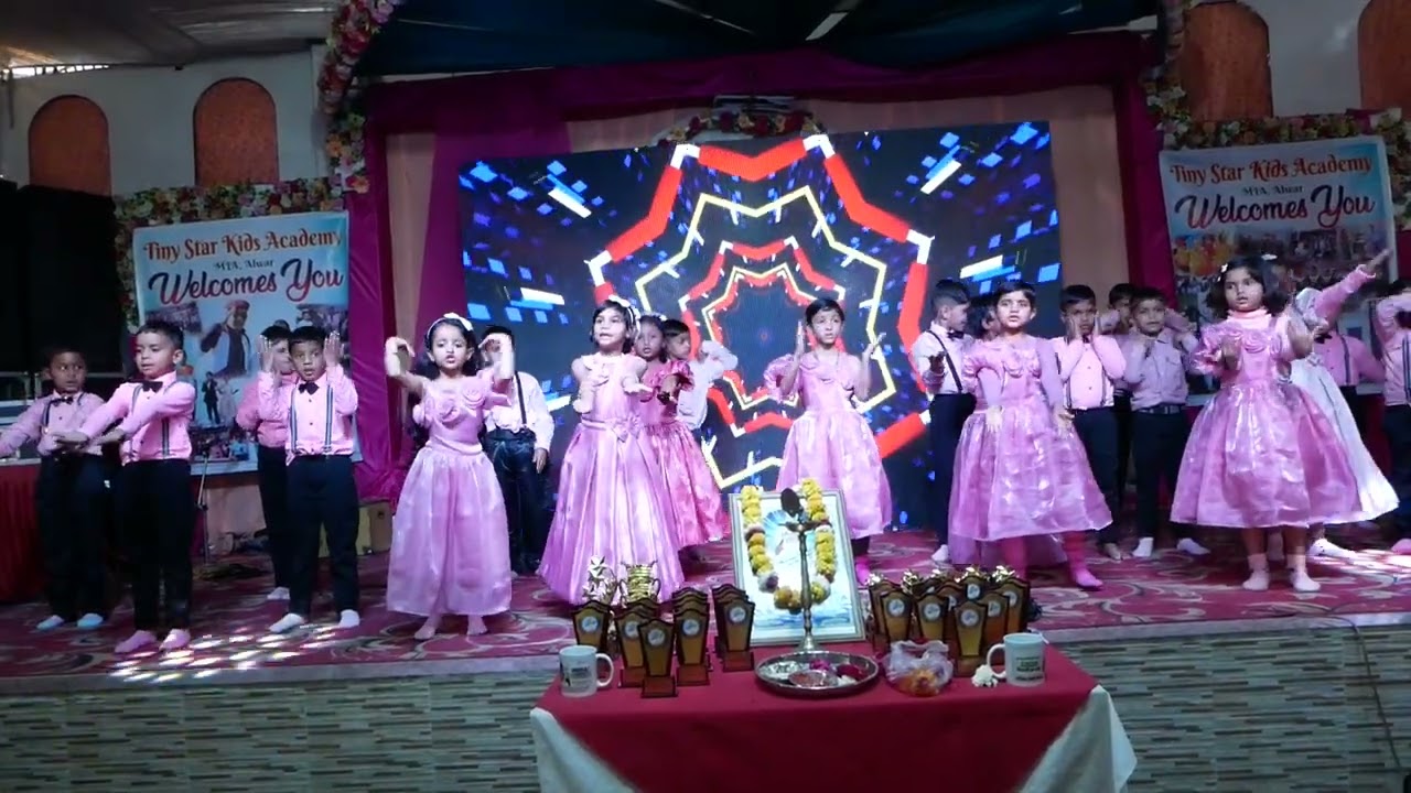 u.k.g Annual function celebration 🎊🎊🎊 @TINYSTARKIDSACADEMYMIAALWAR82 