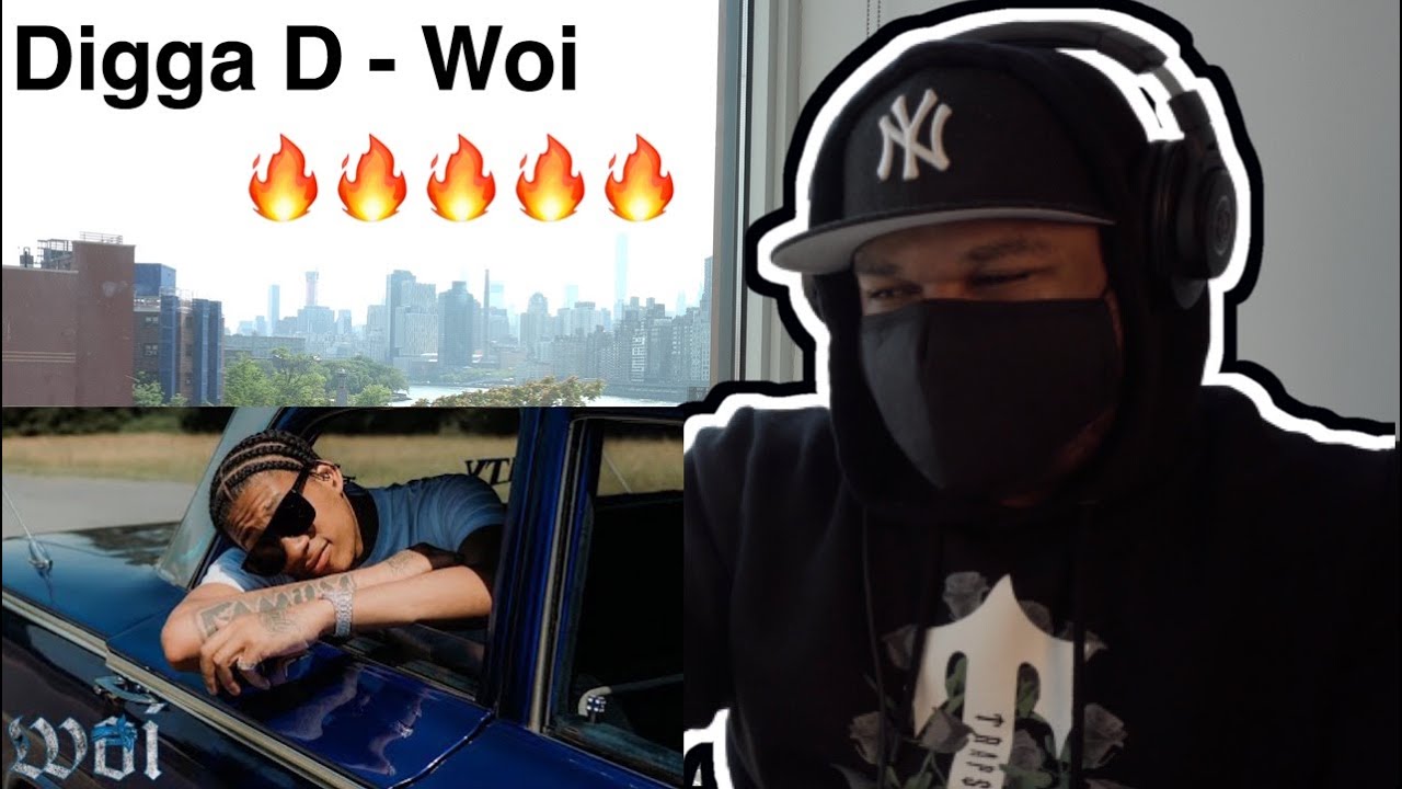 American🇺🇸 Reacts to 🇬🇧 Digga D - Woi