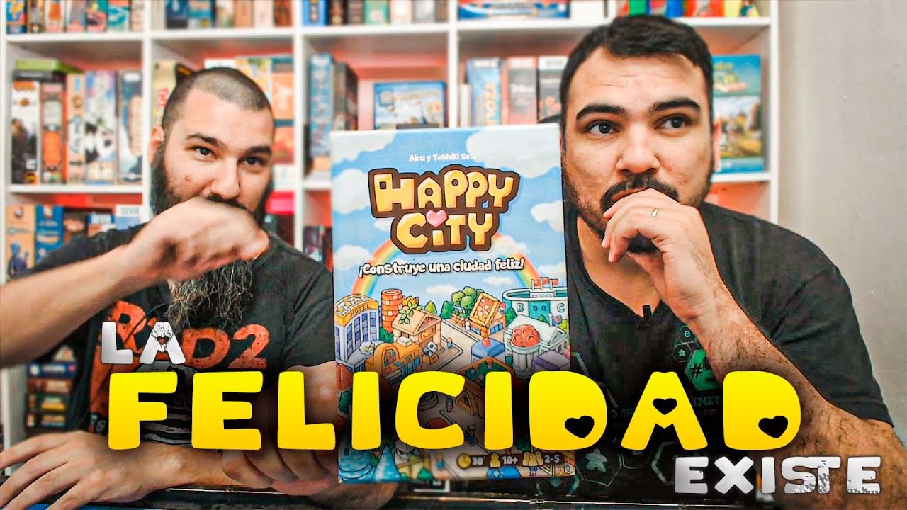 APRENDE A JUGAR HAPPY CITY - TUTORIAL Y PARTIDA junto a SEBA ORTIZ BORDENAVE