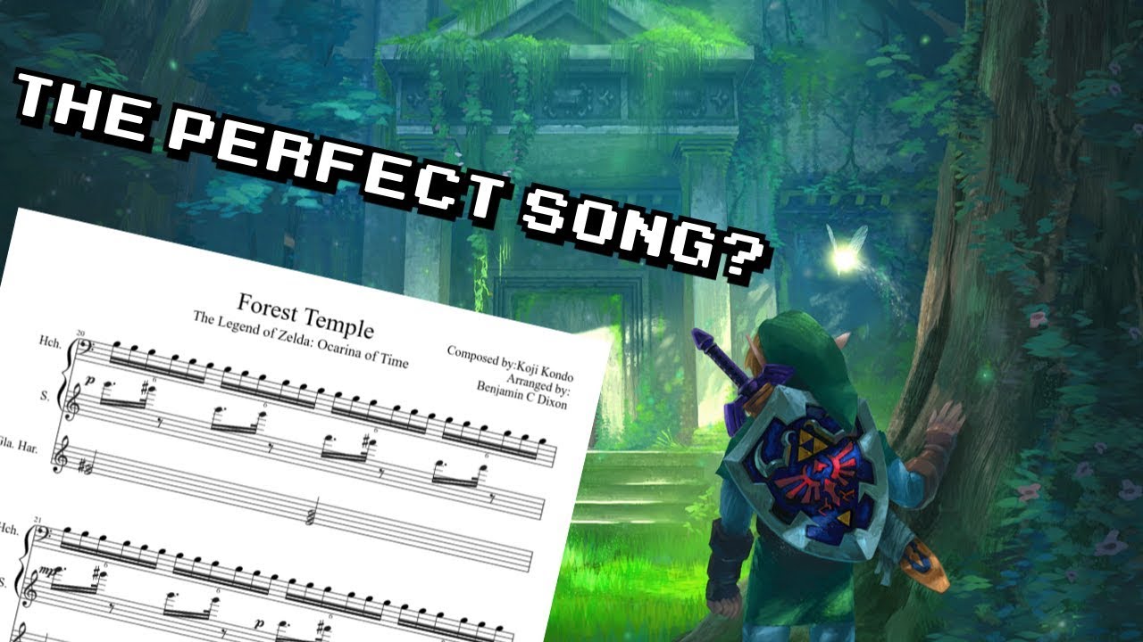 Лесной храм в Ocarina of Time обладает самой совершенной атмосферной музыкой в ​​видеоигре.