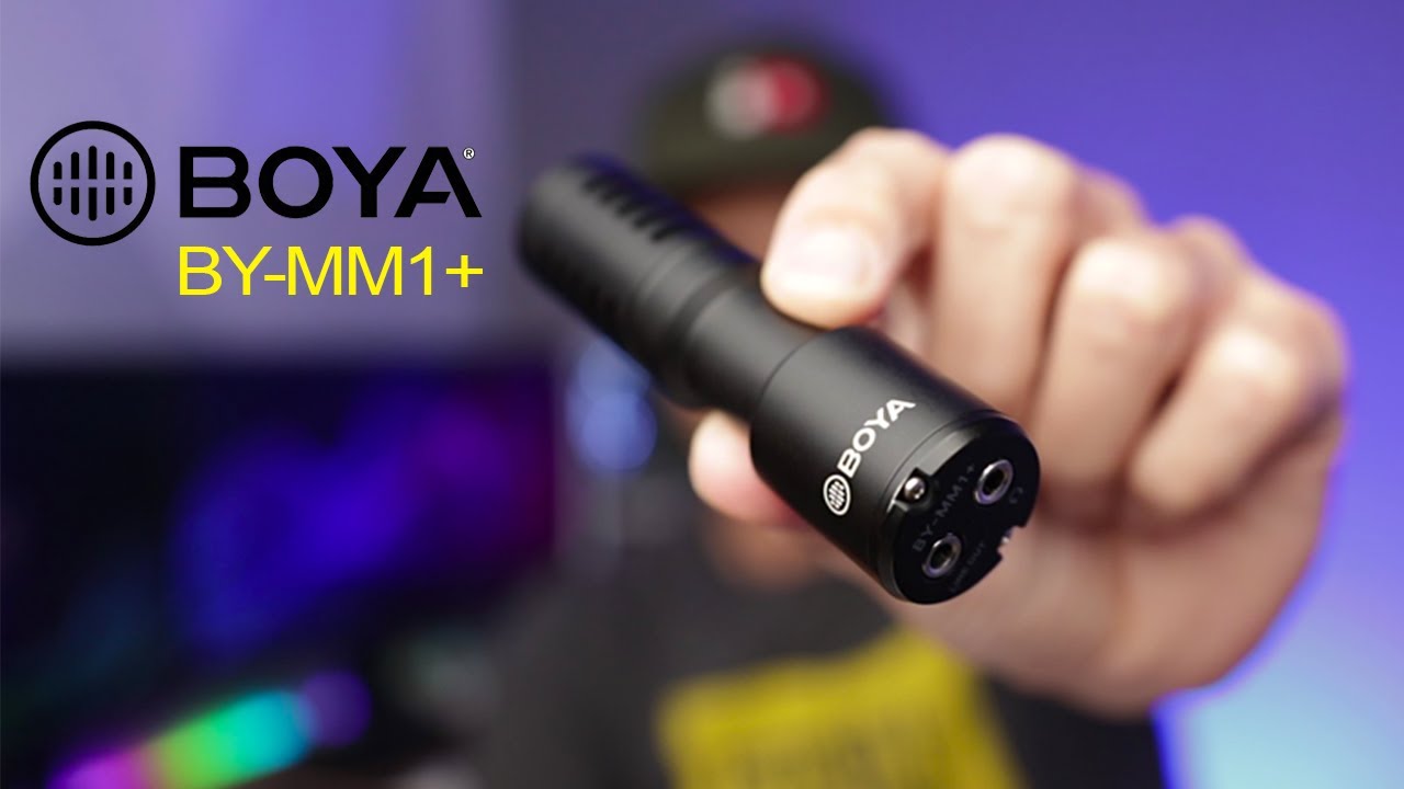 Teste Microfone Boya BY-MM1 PLUS [Valea Pena]