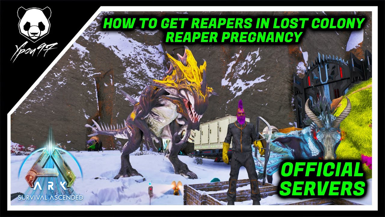 How To Get Reaper Kings In Lost Colony - Reaper Queen Impregnation | ARK: Survival Ascended