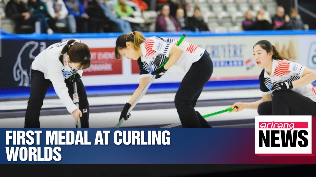 'Little Team Kim' win first-ever medal at Curling World Championships