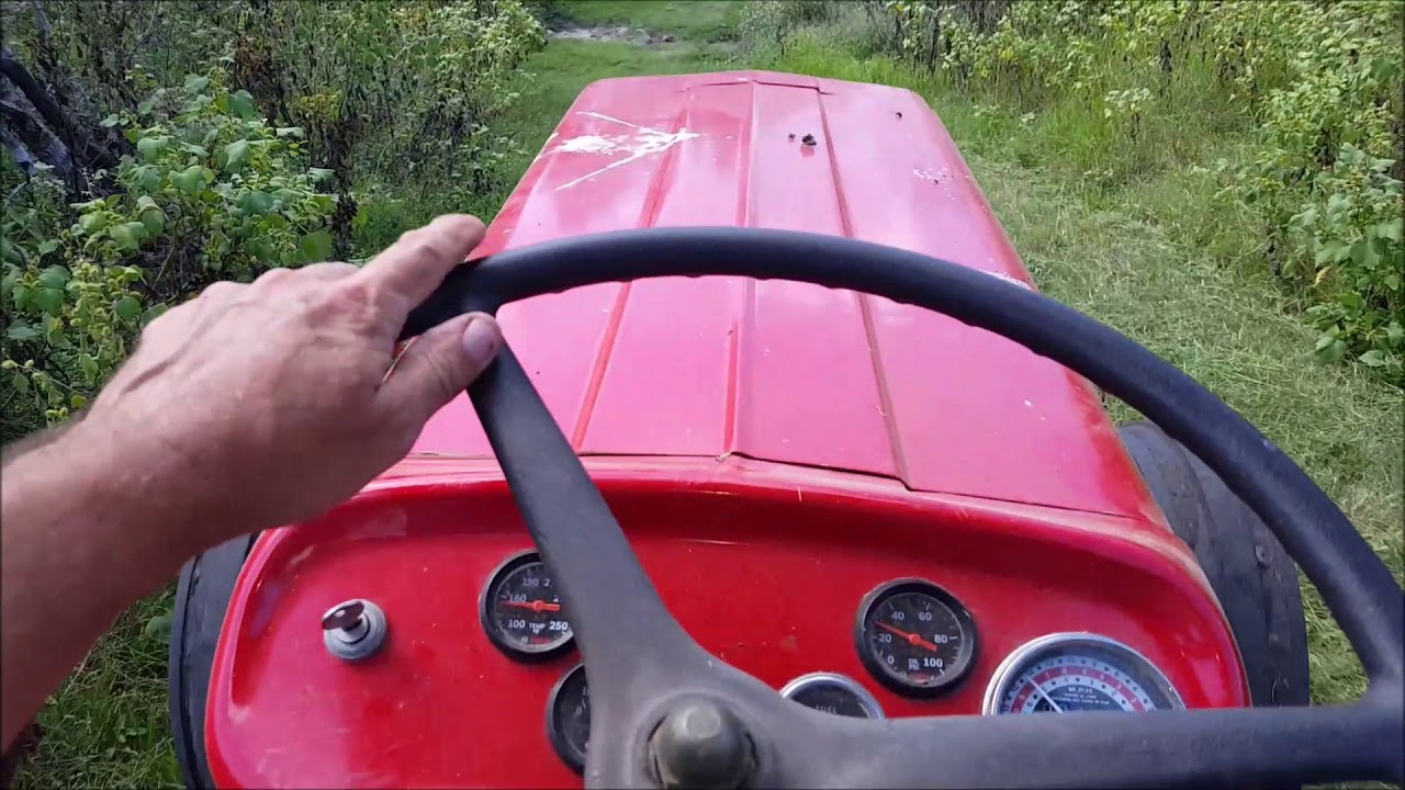 Massey Ferguson 135 with a 84