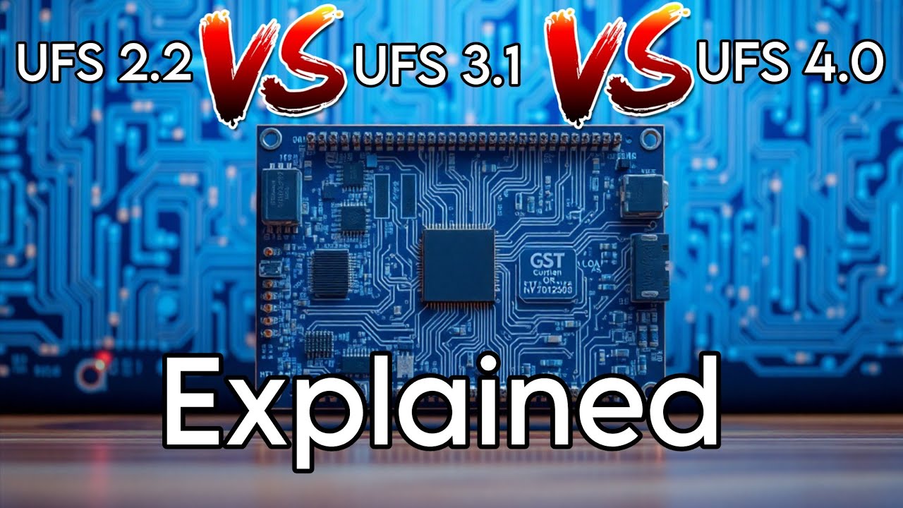 UFS 2.2 vs UFS 3.1 vs UFS 4.0 &ndash; Speed, Features & Real-World Differences Explained!