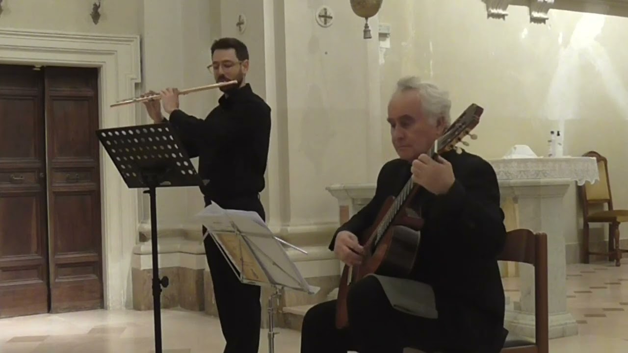 Paulo Ghiglia e Giuseppe Maria Ficara suonano l'op. 85 di Mauro Giuliani