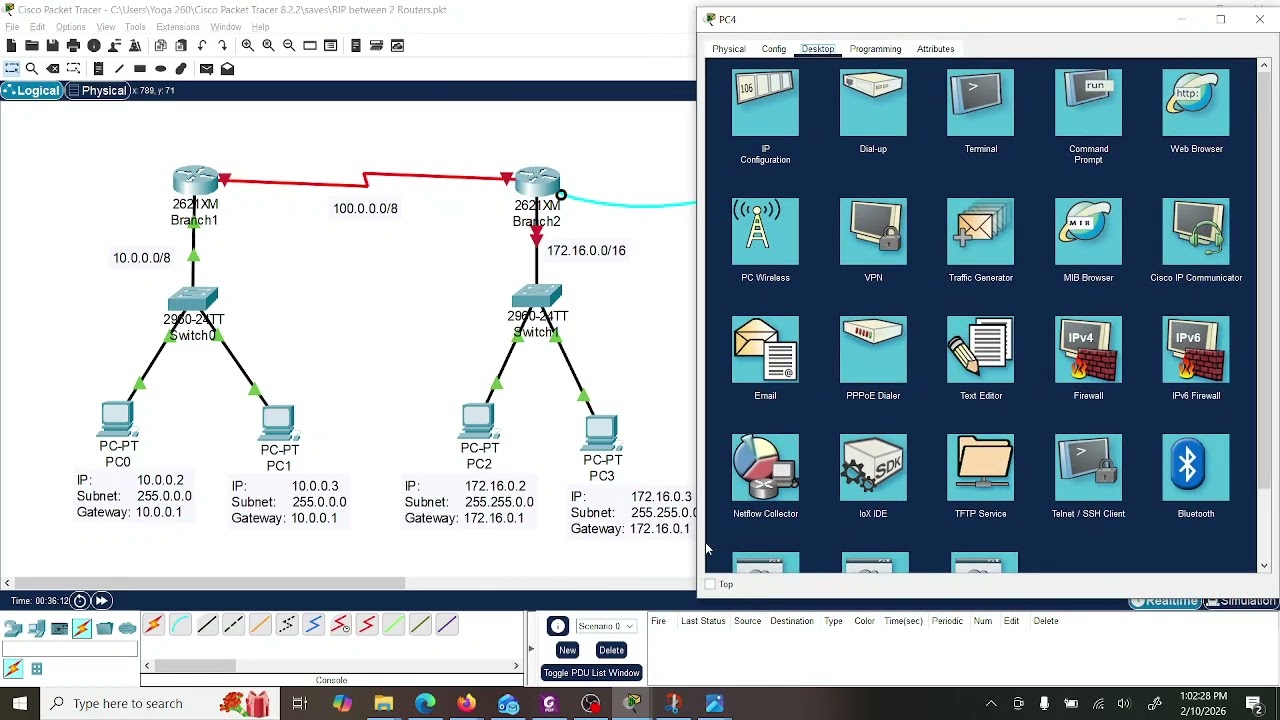 Routing Information Protocol (RIP) configuration using CLI