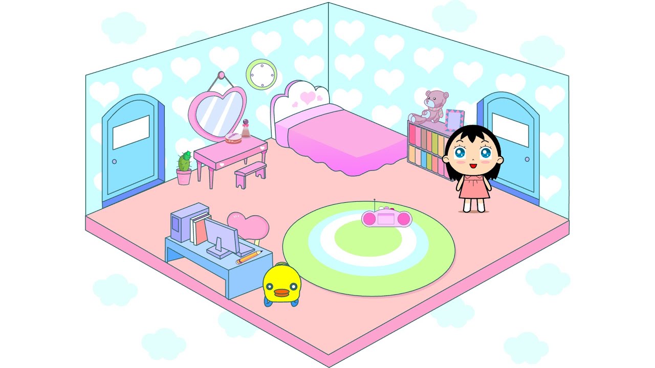 나의 하루 | Korean game | pretty cute 🌸