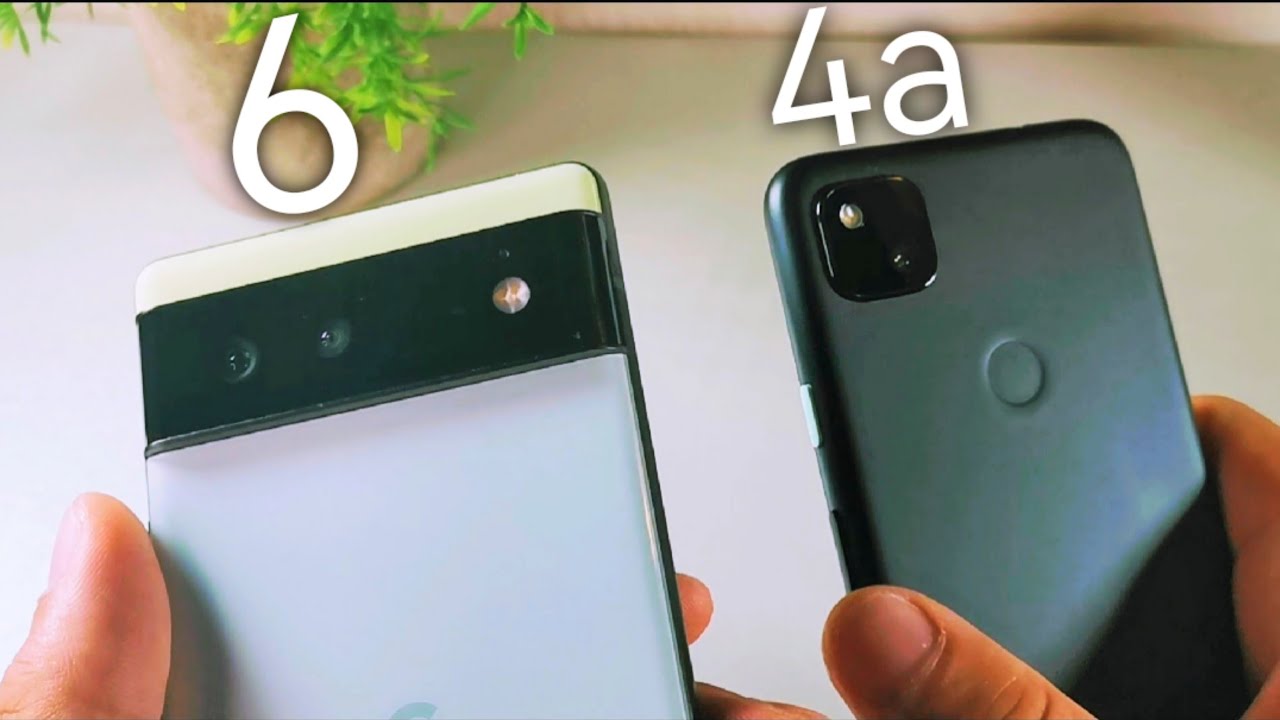 Google Pixel 6 - vs - Google Pixel 4a | In-depth comparison review 2022