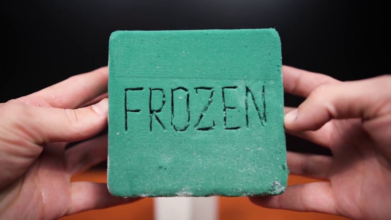 10 Experiments with Floral Foam! - Burn, Crush, Explode and More!