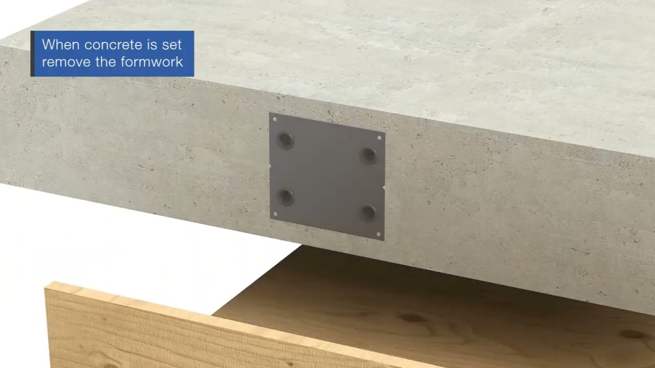 How to Install Ancon STC Insulated Balcony Connectors