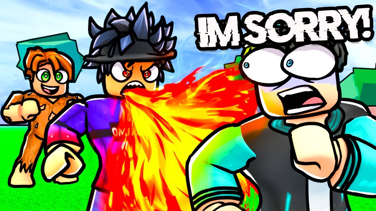 Defending NOOB From TOXIC PLAYERS! (Roblox Blox Fruits)