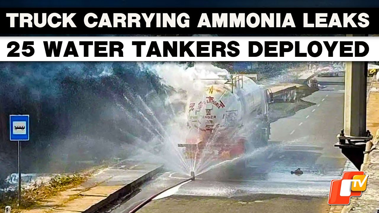 Gujarat: Anhydrous Ammonia Truck Leaked In Vadodara, 25 Water Tankers Deployed