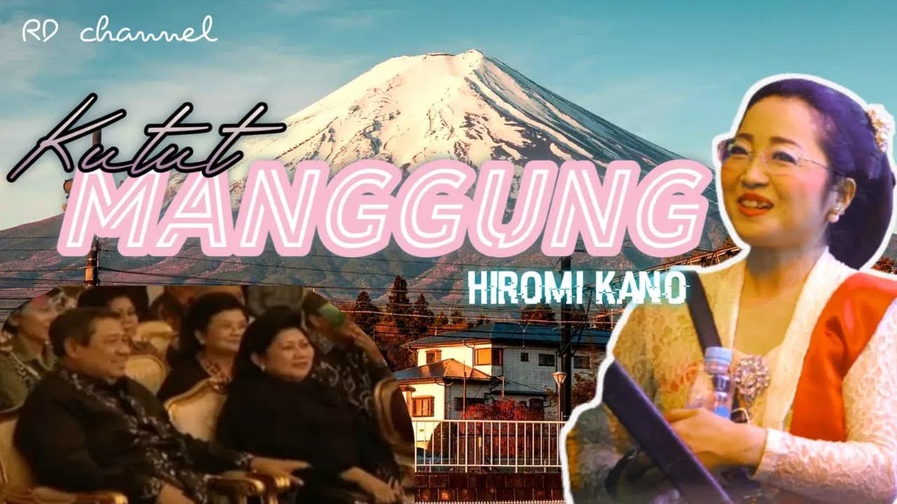 KUTUT MANGGUNG  Sinden Jepang Hiromi Kano disaksikan oleh Bapak Presiden SBY