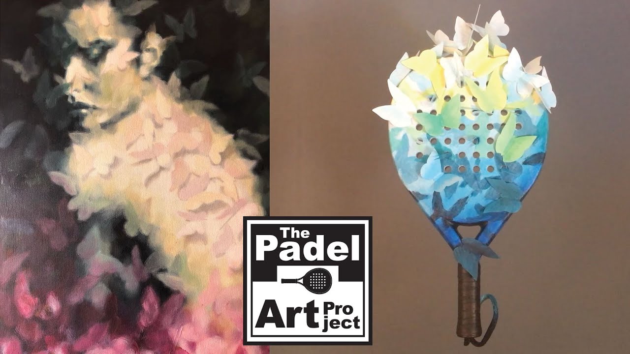 The Butterfly Racket | Mark James O&rsquo;Connell x The Padel Art Project
