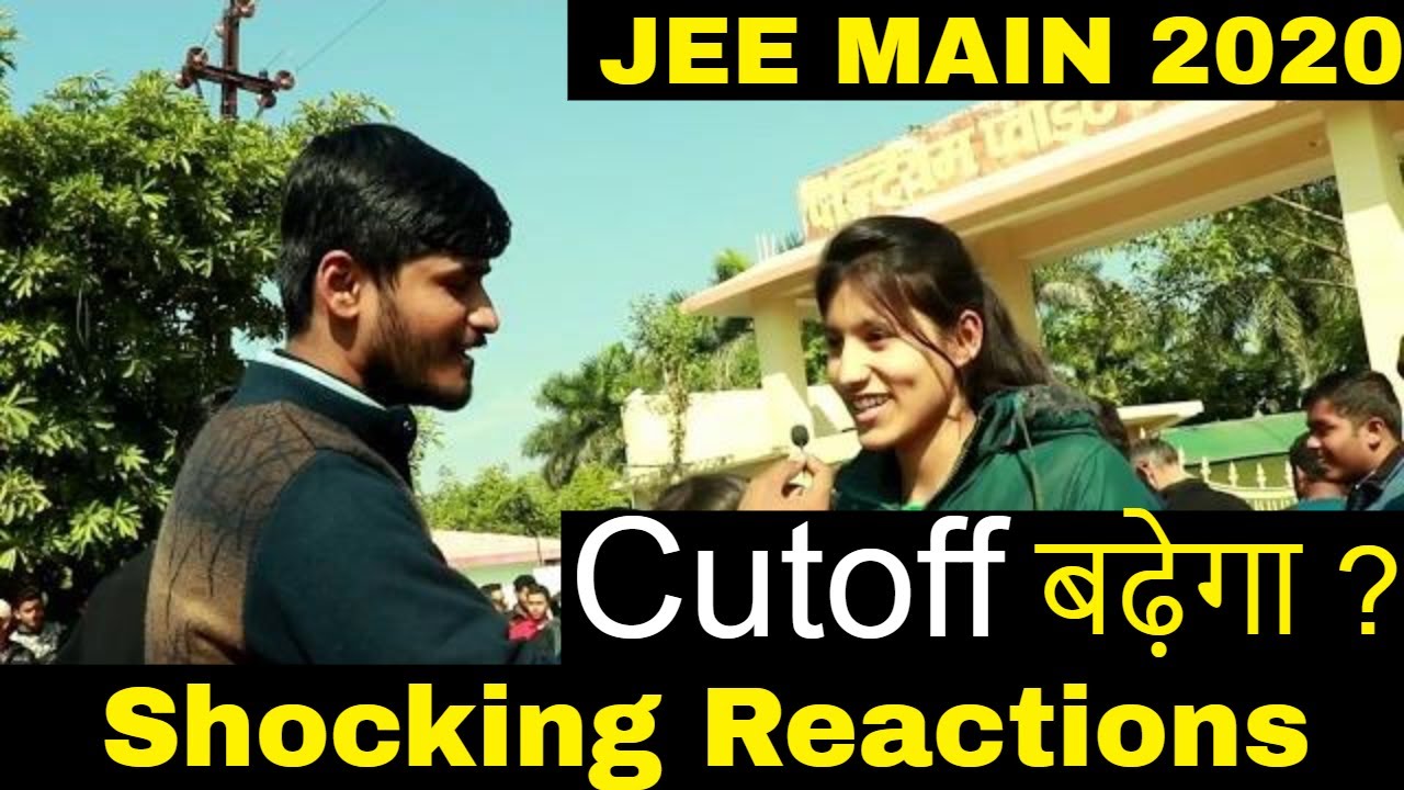 Shocking reactions of Students | JEE Main Paper Shift-1(7 January 2020)