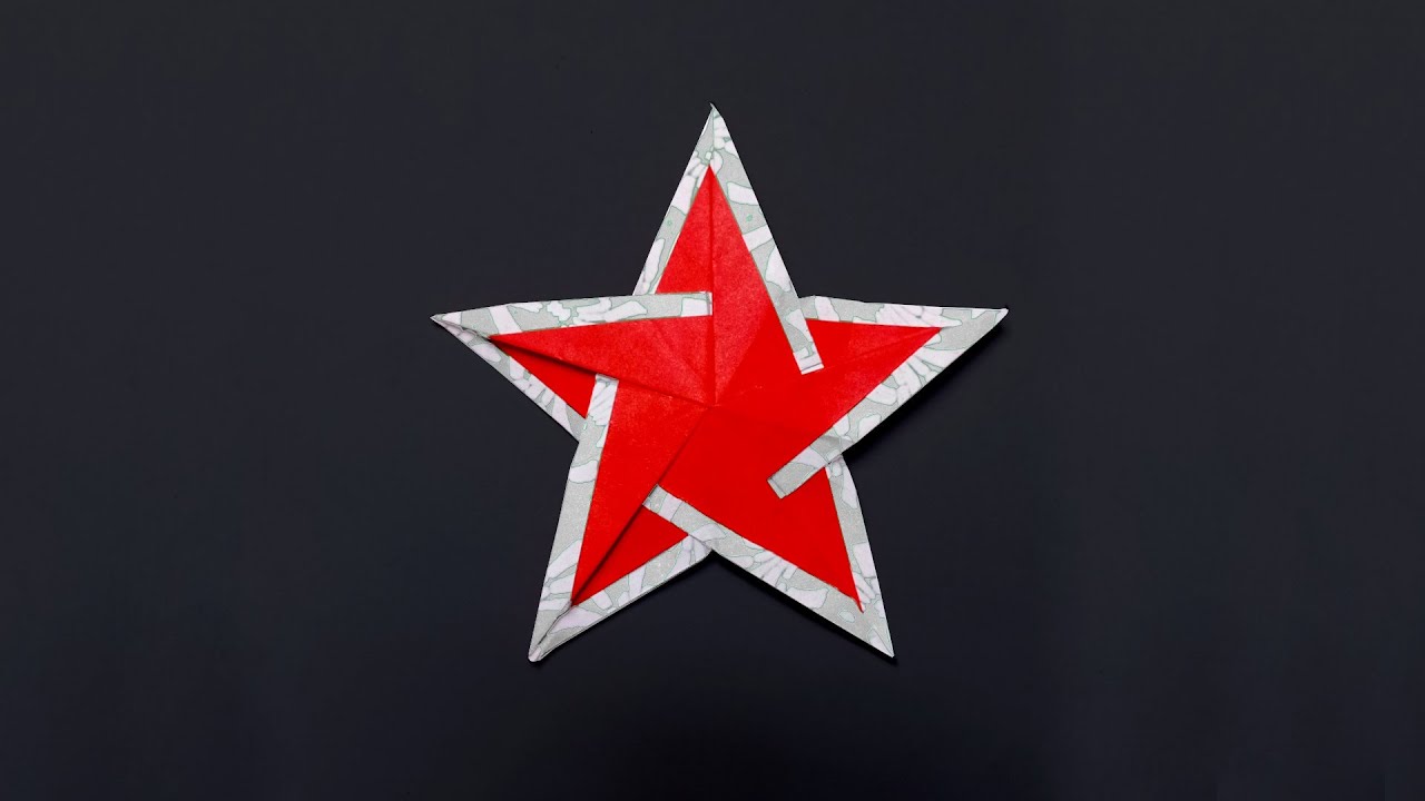How to Make Origami Star - Bintang Star (Origami Modular)