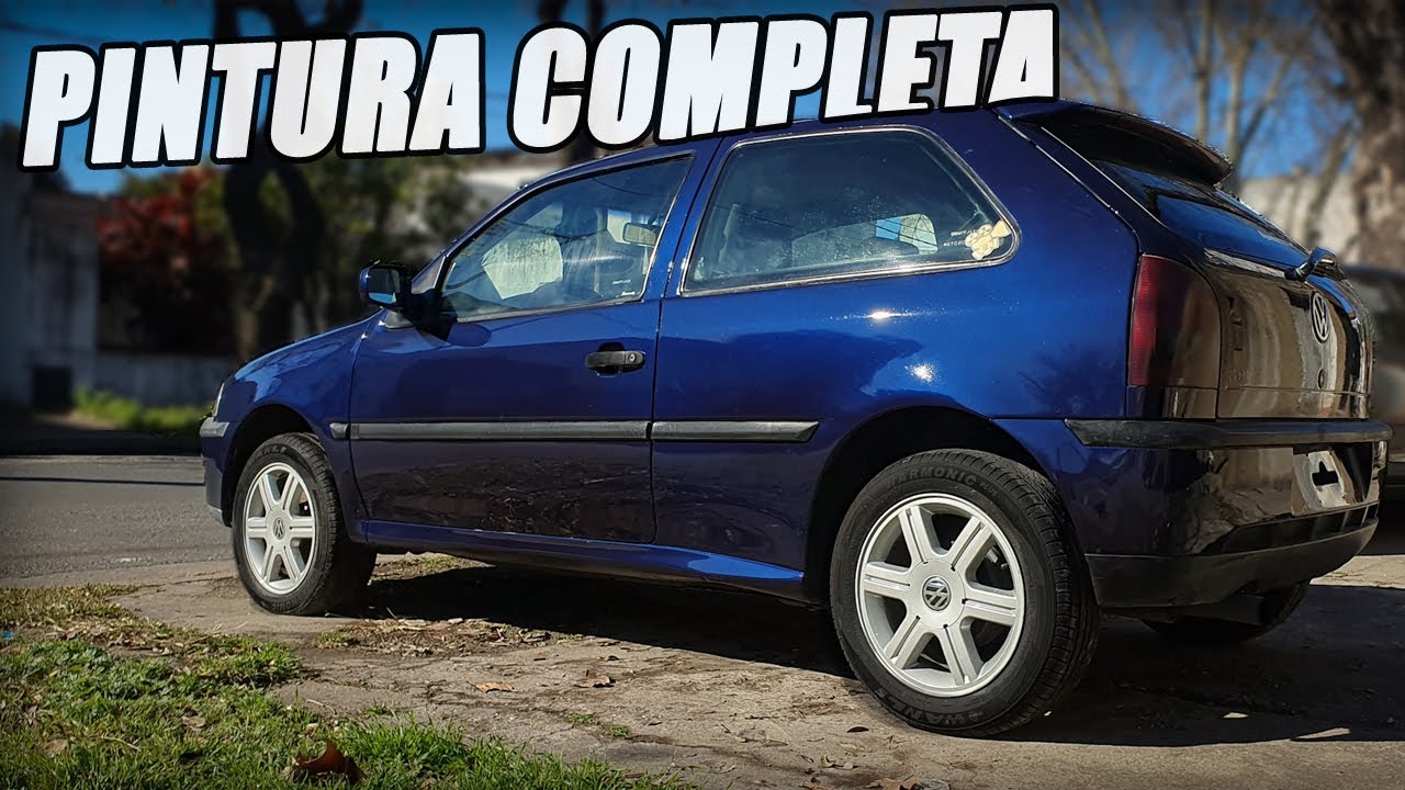 PINTURA completa AL GOL G3