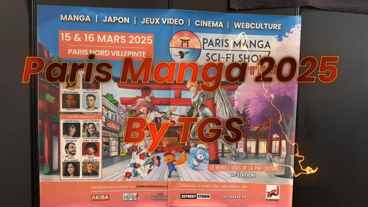 Paris Manga & sci fi show by TGS 2025