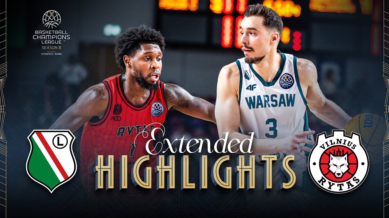 Legia Warszawa v Rytas Vilnius | Full Game Highlights | #BasketballCL 2025-26