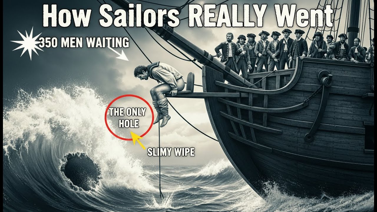 How Sailors HANDLED TOILETING in the AGE OF SAILING