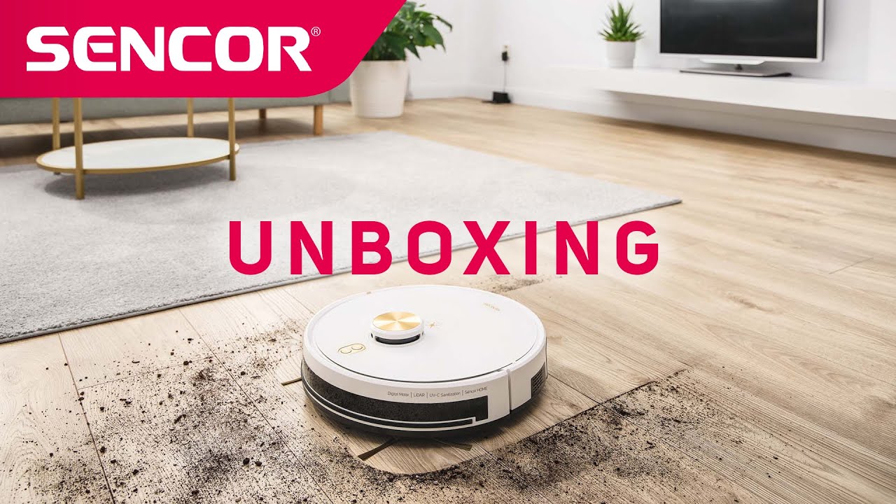 Robotický vysávač SENCOR SRV 9150WH - Unboxing