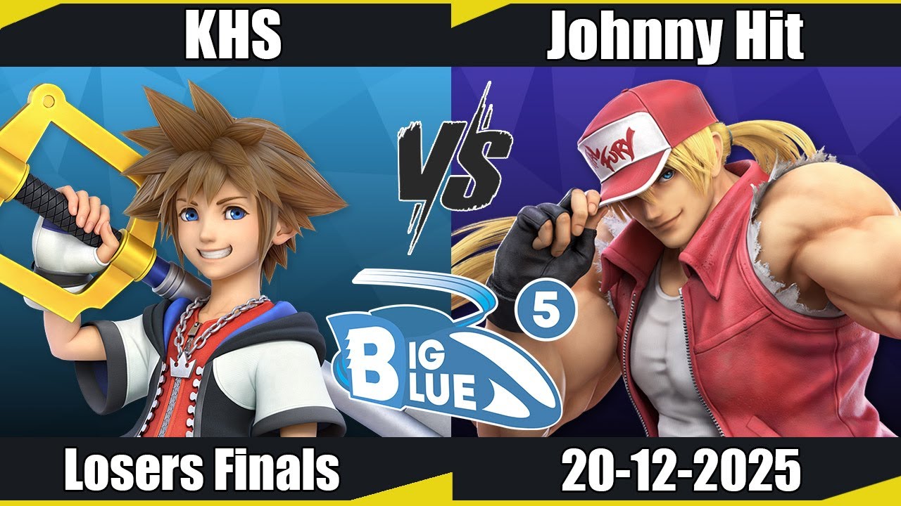 Big Blue 5 - KHS (Sora) vs Johnny Hit (Terry) LF - SSBU