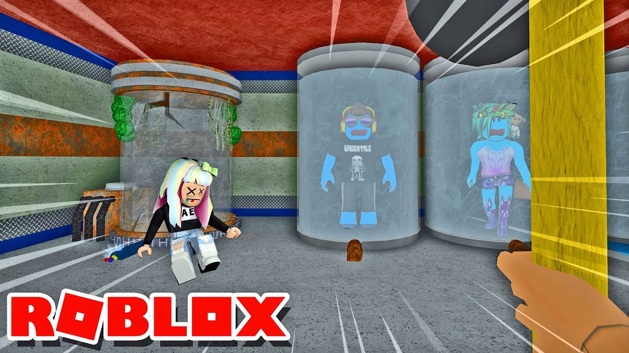 Запер мою семью в учреждении! -- ROBLOX Побег из учреждения