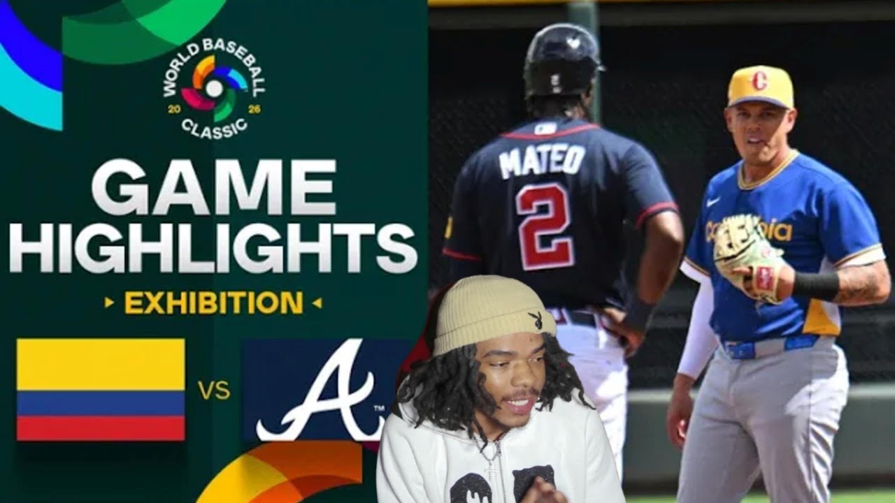 LEVELS TO THIS!! Atlanta Braves vs Columbia ⚾️ World Baseball Classic Highlights (reaction)