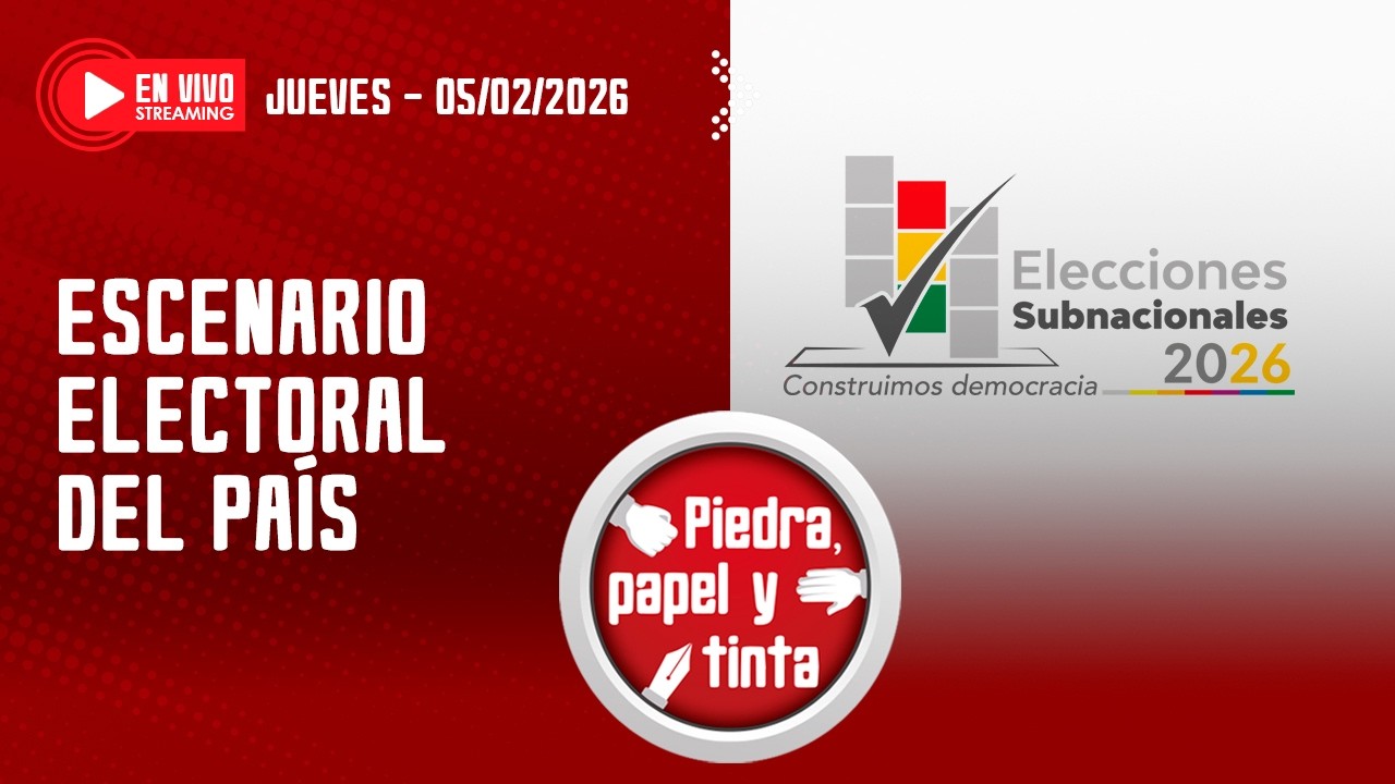 ESCENARIO ELECTORAL DEL PAÍS - piedra, papel y tinta 05-02-26