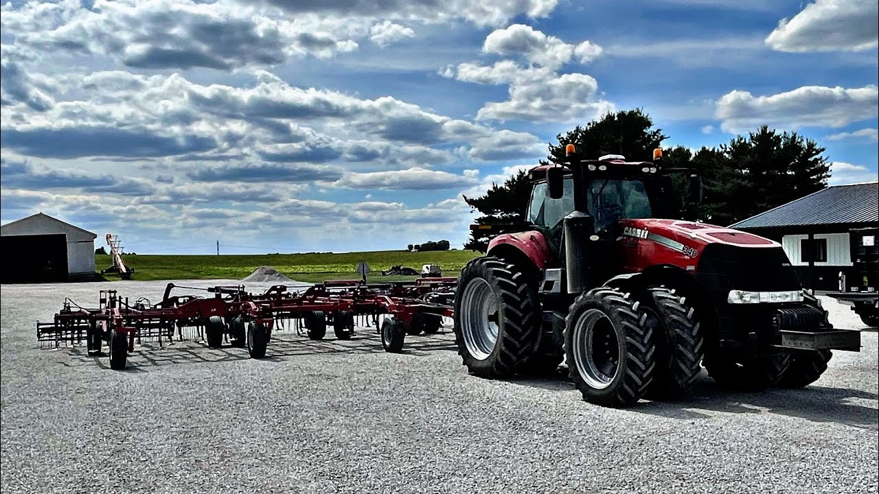 What’s The 340 Doing On The Field Cultivator?!