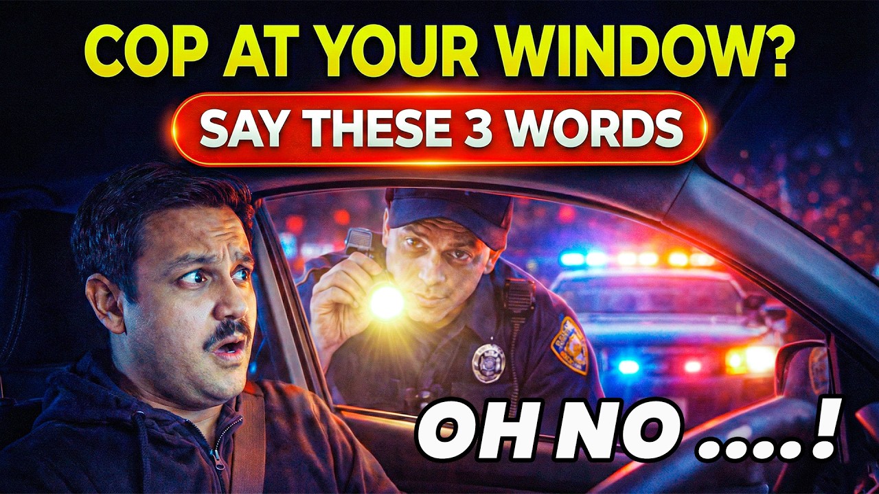 Pulled Over by Police? Say These 3 Words to Protect Your Status! (New Rights)