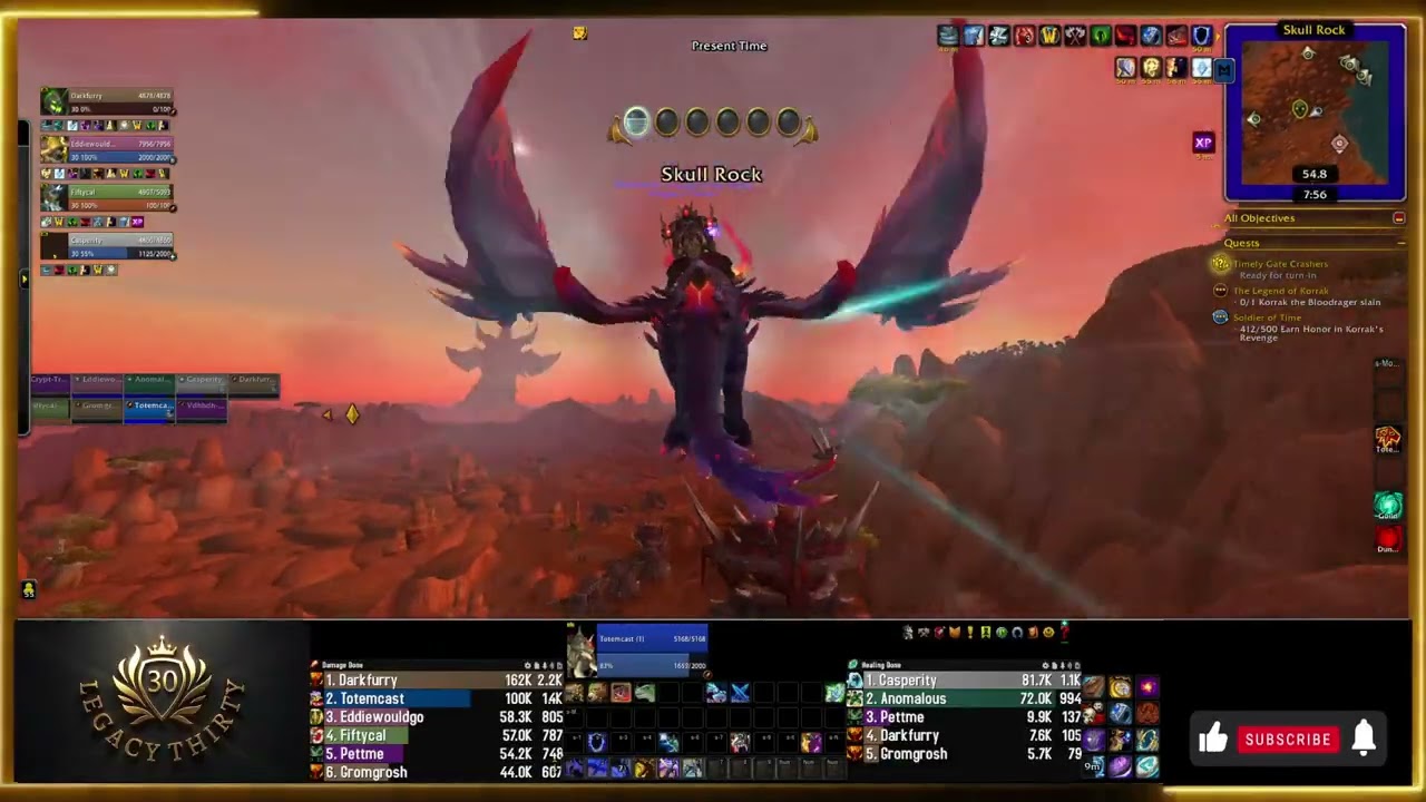 Lvl 30 Guild Destroys Anniversary World Bosses