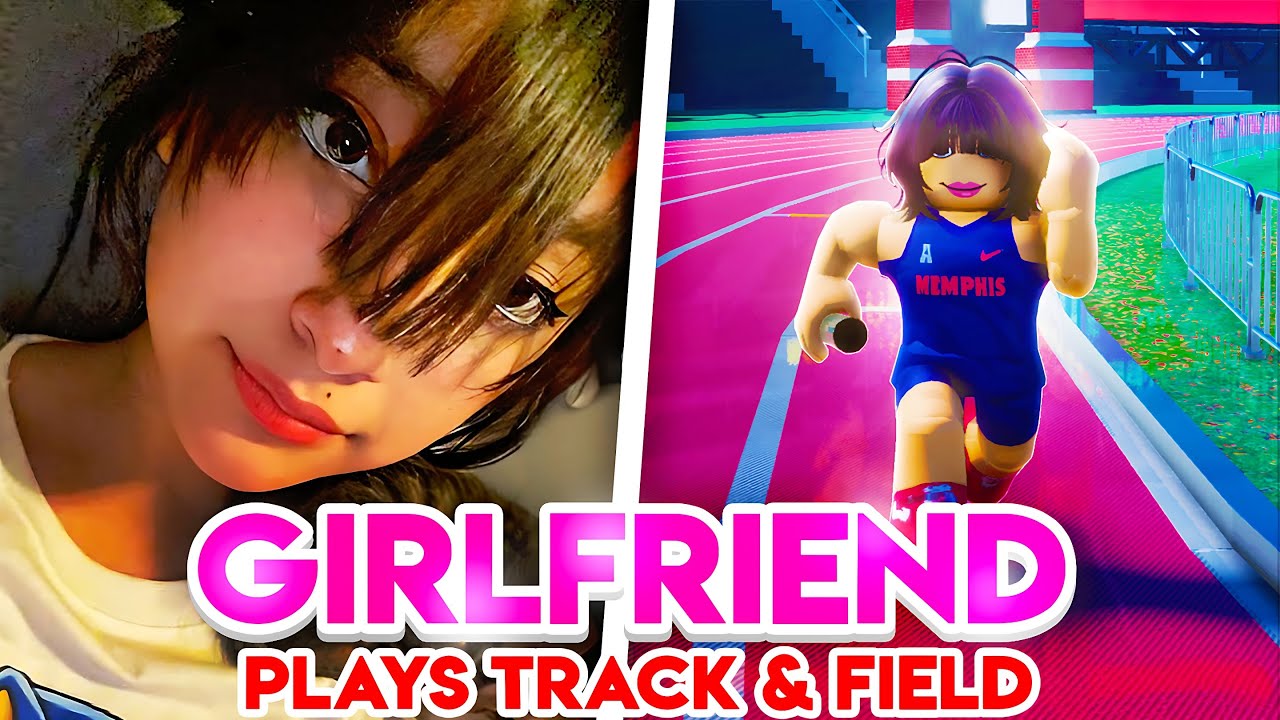 I Raced My GIRLFRIEND In Roblox Track & Field