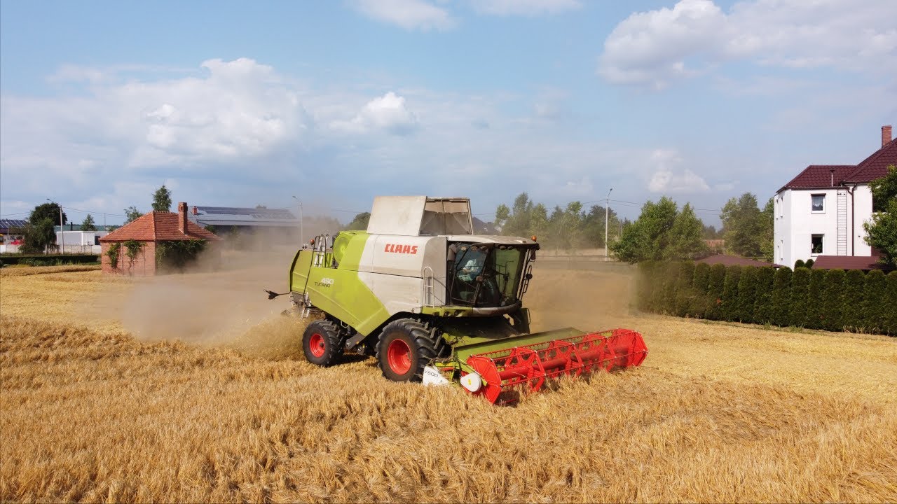 🔥Żniwa 2021 || Jęczmień || 😍Claas tucano 450 🔥