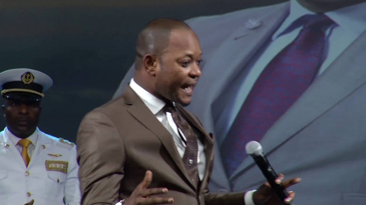Pastor Alph LUKAU at Rhema Bible Church - Restoration