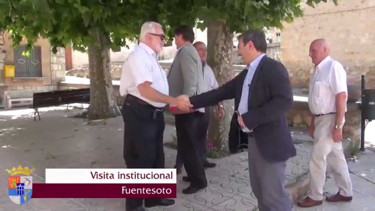 Diputación de Segovia - Visita institucional a Fuentesoto