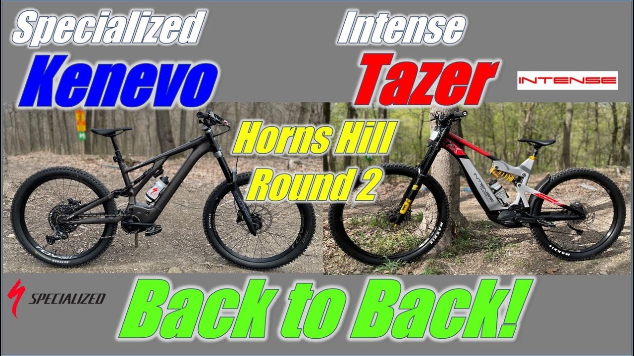 2022 Specialized Kenevo Expert vs 2021 Intense Tazer MX Pro Back to Back Ride Review Round 2