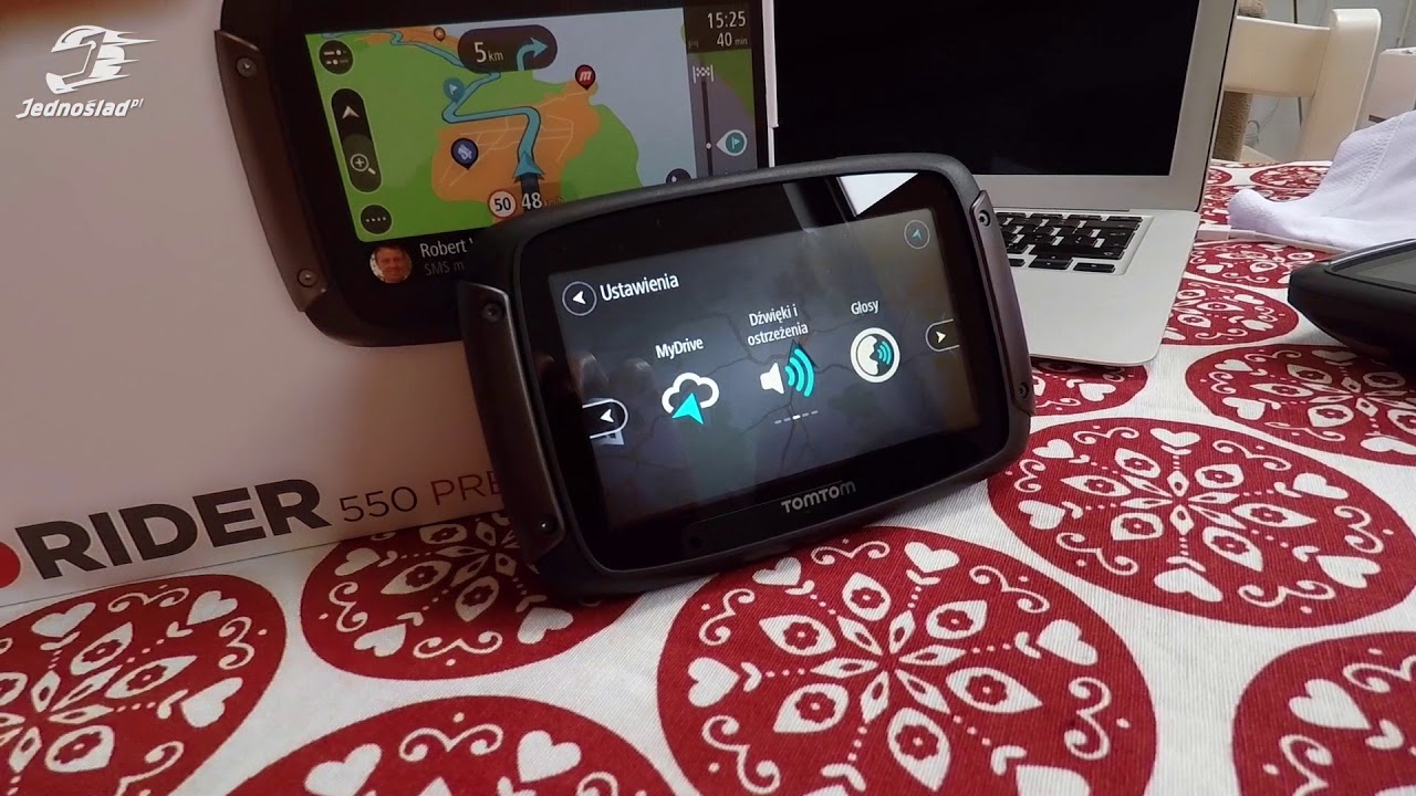 TomTom Rider 550: Jak działa motocyklowa nawigacja GPS? Jak wyznaczać trasę motocyklową?