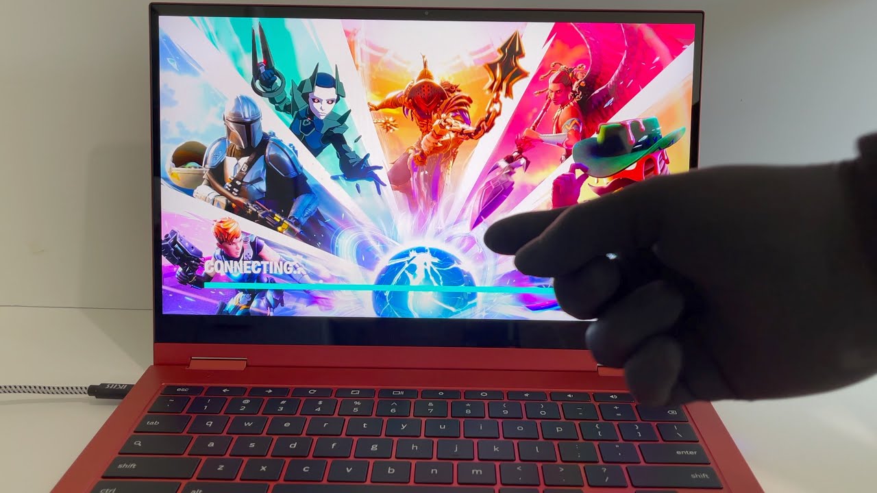 Samsung Galaxy Chromebook 2 Gaming Test 2021